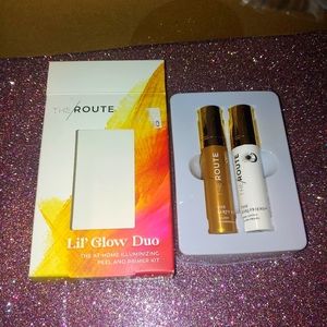 The Route Lil Glow Duo At-Home Illuminizing Peel and Primer